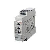 Carlo Gavazzi DAC01CM24 Timing Relays Timer Star-Delta control, DIN rail mount, 22,5x80x99,5mm Euronorm housing, selectable time ranges 0,1s - 10m, Supply voltage 24-240Vac/Vdc, Screw terminals connection, 8A SPDT relay output
