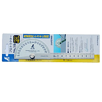 Shinwa 62480 Protractor (1°, 100mm)