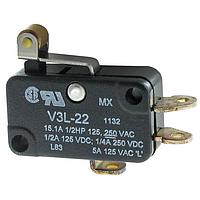 Honeywell V3L-22 Standard 15.1A 0.81" roll lvr Screw Terminals