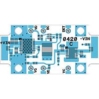 Quantic X-Microwave XR-A3U6-0804D-SP Bias Controller Active Bias Controller, ADP7182ACPZ-5.0-R7 [PCB: 420]Spring Pins