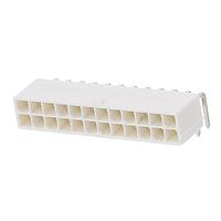 AMP Connectors - TE Connectivity 2-1586863-4 Shrouded 20P R/A PIN HDR DUAL GLOW WIRE