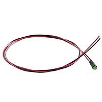 BIVAR PM3GDLW9.0 LED Panel Mount Indicators Green 565nm 2mcd Diff Lens Wire