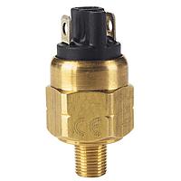 Dwyer A2-7813 Subminiature OEM Pressure Switch with High Proof Pressure & Adjustable Terminals (Gauge, 150 psi, NPT Male, 1/8 in)