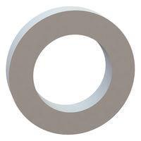 Essentra Components 17W07752 Flat Washer Flat Washer, .485 ID, .775 OD, .150 Thick