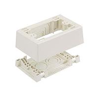 Panduit JBP1FSWH Wire Ducting & Raceways PWR Rated Sngl Gang Fast Snap Juncti