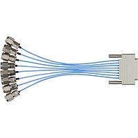 Amphenol SV Microwave 7038-0211 RF Cable Assemblies FEMALE - 2.92mm MALE 8 PORT CABLE ASSY