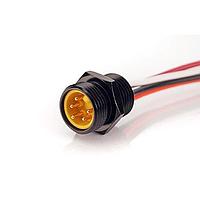 Amphenol SINE Systems MN51PW02M010 Sensor Cables / Actuator Cables 5 Pin MiniBoss Male Receptacle 1 Meter