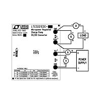 Analog Devices DC862A-C Charge Pump LTC3221EDC ADJ version (set for 3V) Demo
