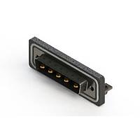 EDAC 629W5W5-240-3NB Mixed Contact D-Sub Connectors Right-angle Waterproof Power Combo D-Sub Connector