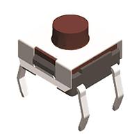 Diptronics DTSHW-67T-V-B Tactile Switches 6x6 360gf TRANSPARNT