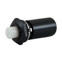 OTTO M8805/99-025 Pushbutton Switches DPDT SPLASHPRF MOM. STYLE A BLK, SLDR