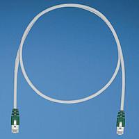 Panduit STPCH7MBGR Cat 5e Copper Patch Cord, Cat 5e, Intl Gray S/F