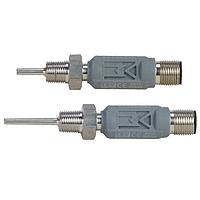 OMEGA M12TXC-PT100-3MM-24MM-1/8NPT RTD probes with 4 to 20 mA Analog Output & Mounting Threads (NPT Male, 1/8 in, M12 4 pin Male, 120 °C, Class A)