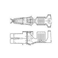 AMP Connectors - TE Connectivity 144433-1 Contact STD POWER TIMER RECEPT