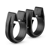 HellermannTyton 156-02369 MOC Clip to MOC Clip MOC Clip to MOC Clip, 26 mm, 26 mm, PA66HIRHSUV, Black, 1000/ctn