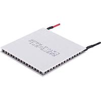 Laird Thermal Systems 101071090102 Ceramic Plate Thermoelectric Cooler, Ceramic Plate, for High Current, RTV, 43W, 44x44x5.6mm