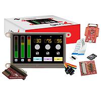 4D Systems SK-gen4-43DT-PI Starter Kits Starter Kit for gen4-uLCD-43DT-PI with 4D Serial Pi Adaptor, 4D-UPA , 4GB Industrial microSD Card, 150 mm FFC Cable, 5-way female-to-female ribbon cable with male-to-male adaptor