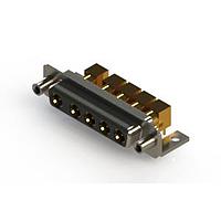EDAC 630-5W5-240-5NE Mixed Contact D-Sub Connectors Right-angle Power Combo D-Sub Connector