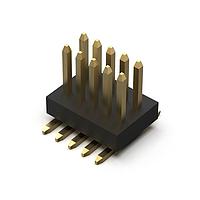 GCT (Global Connector Technology) BB080-50-A-0-0270-0150-L-D Board to Board & Mezzanine Connectors 50w, 0.8mmx1.2mm Pitch Pin Hdr, DIL, SMT, Vert, GF, Tube