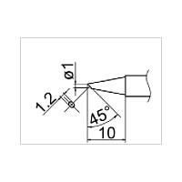 HAKKO T12-BCF1Z Soldering iron