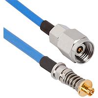 Amphenol SV Microwave FV67.3SMPM-085-MS24-120 RF Cable Assemblies VITA 67.3SMPM  2.4mm STR M 12"Cable