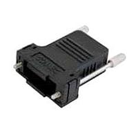 Amphenol CONEC 165X14639X Two Piece Backshell DSUB 9-50POS STR ENTRY PLSTC HOOD