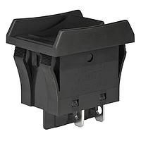 NKK Switches JWL21BAA-A Rocker Switches DPST ON-OFF