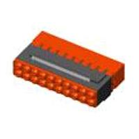 AMP Connectors - TE Connectivity MTCP-122-20PQ2 Connectors MTCP-122-20PQ2