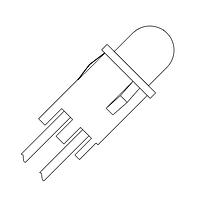 VCC 5100A23 Indicators LED ASSY - GREEN