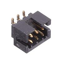 Amphenol Commercial Products G823MB06221KEU Shrouded Box Header 2.0mm Pitch STR SMT,2x3Pin,MATTE TIN,NY4T,W/LOCATION POST,T&R,W/CAP