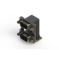 EDAC 661-009-364-059 Dual Port D-Sub Connectors Right-angle Dual Port D-Sub Connector