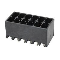 Amphenol Anytek NR04110000G0G Headers NR-3.5 2*2P Black , THT type , 180 degree