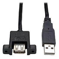 Tripp Lite U024-06N-PM USB 2.0 6IN PNL MOUNT USB2.0 AA CABLE
