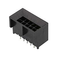 Molex 44432-1002 Shrouded VERT RECPT 10P gold polarizing pegs