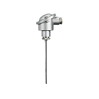 Jumo PROCESStemp Screw-in RTD temperature probe with union nut and non-replaceable measuring insert for thermowell with external thread (-50 ~ +600°C)
