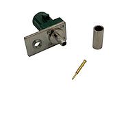 Adam Tech RF55-27H-T-02-50-A-SH Connectors FAKRA PLUG SMB TYPE:STRAIGHT