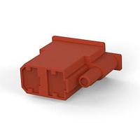 AMP Connectors - TE Connectivity 171447-3 Housing FF 375 PLUG HSG 2P NYLON BROWN