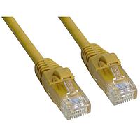 Amphenol Cables on Demand MP-5ERJ45UNNY-007 Cat 5e CAT 5E UTP RJ45 YELLOW 7
