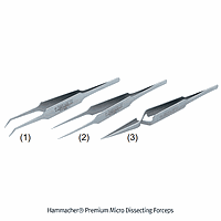 Hammacher HA.HSO009.10 Forceps, Micro-dissecting, Curved, L100mm