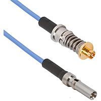 Amphenol SV Microwave FV67.3SMPM-047-MV67.3SMPS-120 RF Cable Assemblies VITA 67.3SMPM to VITA 67.3 SMPS 12"Cable