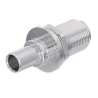 Amphenol Times Microwave Systems EZ-400-NF-BH-X Connectors N-FEMALE (JACK) BULKHEAD CRIMP