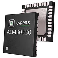 e-peas AEM30330-QFN Battery Management Highly Versatile, Regulated Single-Output, Buck-Boost Ambient Energy Manager For AC/DC Sources