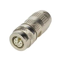 HARTING 21038962525 Circular Metric Connectors M12 K CODE 05P FE STRAIGHT PP