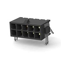 AMP Connectors - TE Connectivity 4-794626-0 Headers HDR PIN 2X05C R/A BLK SMT