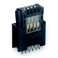 Omron Automation and Safety XN2B-1470 Industrial Connectors 4P CABLE SOCKET 28-20 AWG EASY WIRE