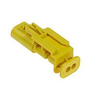 Molex 34899-2070 Crimp Housing MXP120 1.2mm Sld Bld M 2Ckt 7CS YEL KEYA
