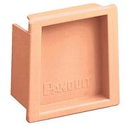 Panduit FEC2X2OR Fitting, End Cap Fitting, End Cap, 2" x 2" (50mm x 50mm),