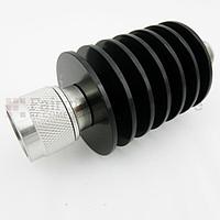 Fairview SA18N25WA-40 40 dB Fixed Attenuator N Male To N Female Up To 18 GHz Rated To 25 Watts With Black Aluminum Heatsink Body