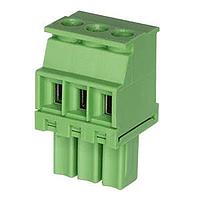 Same Sky (formerly CUI Devices) TBP03P5-350-04GR Plugs 2 24 Poles, Pluggable, Vertical, 3.5 Pitch, 28 16 (AWG), Terminal Block