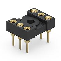 Mill-Max 210-13-306-41-001000 Closed Frame 6 PIN DIP SKT SOLDER TAIL